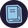 Icon of a closed book
